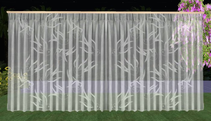 Lace Curtain Birds
