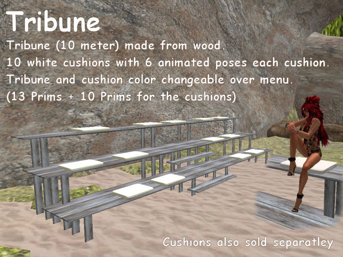 <MS> Decos Tribune-10 Cushions