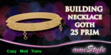 ASD Full Perm Necklace Goth