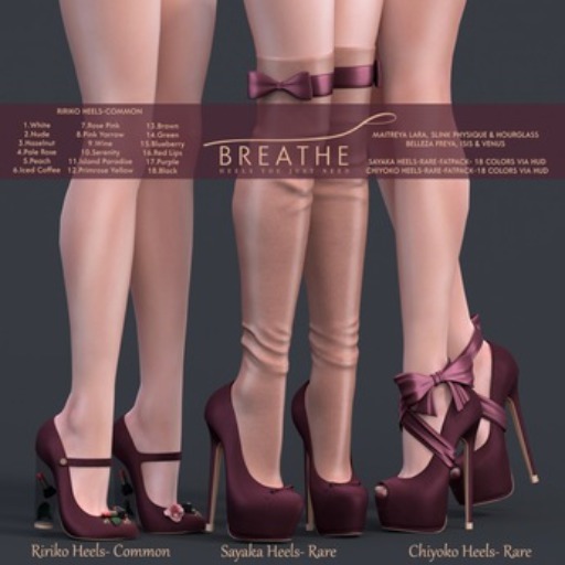 [BREATHE]-Ririko Heels-Slink-Peach