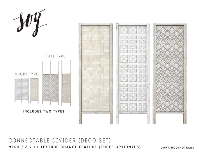 Soy. Connectable Divider [Deco] addme
