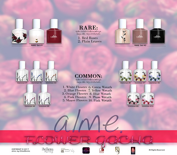 alme.   Flower Gacha - COMMON 6 [Rez please!]