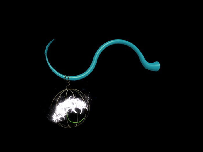 *N*CAGE TAIL SPIDER LILY BLUE
