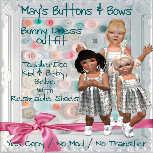 MBB * Bunny Dress Outfit (K,B&Bebe)