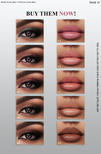 TRES BEAU MAKEUP GLAM EYESHADOW #5