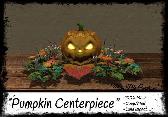 ~PPC~ Pumpkin Centerpiece BOXED