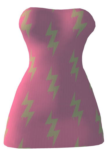Leviosa Pink Lightning Strapless Dress - Maitreya - Physique - Hourglass