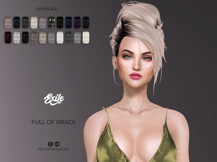 Exile - Full Of Grace - Grayscale