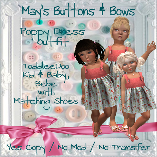 MBB * Poppies Dress Outfit (K,B&Bebe)