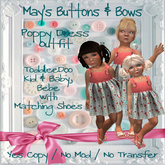 MBB * Poppies Dress Outfit (K,B&Bebe)