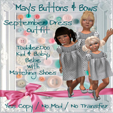 MBB * September Dress Outfit (K,B&Bebe)