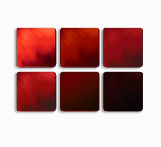 NSP Rose Texture Hud - Reds  pkg Hud