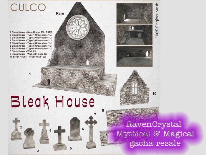 10 -Culco- Bleak House - House Wall 10Li