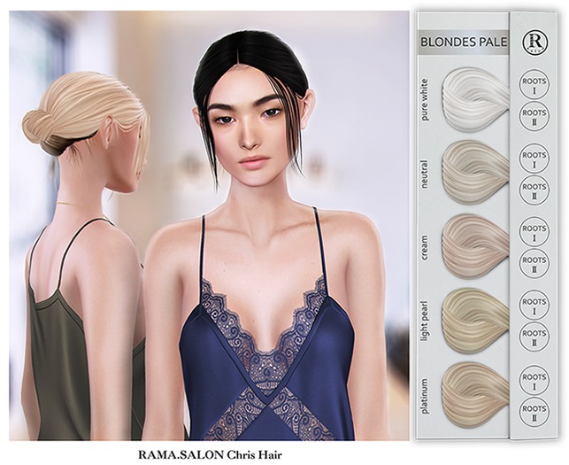 RAMA.SALON - Chris Hair 'BLONDES PALE'