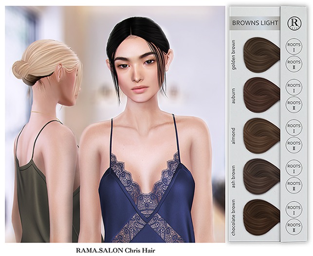 RAMA.SALON - Chris Hair 'BROWNS LIGHT'