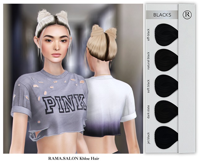 RAMA.SALON - Khloe Hair 'BLACKS'