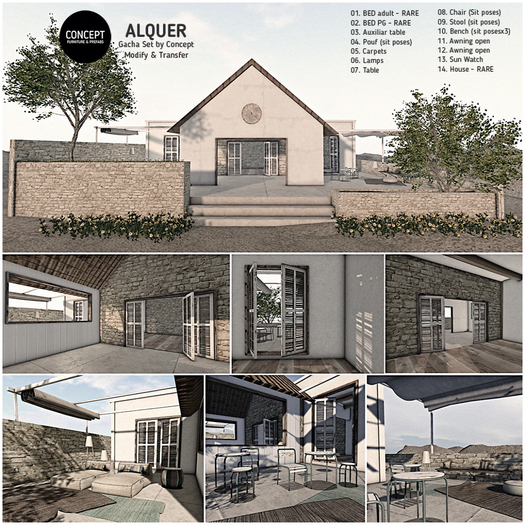 Concept} 03. ALQUER. AUX. TABLE