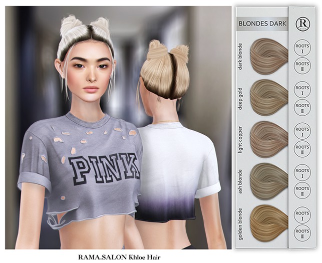 RAMA.SALON - Khloe Hair 'BLONDES DARK'