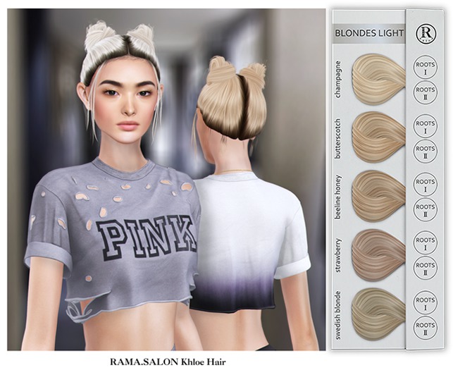 RAMA.SALON - Khloe Hair 'BLONDES LIGHT'