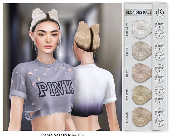 RAMA.SALON - Khloe Hair 'BLONDES PALE'
