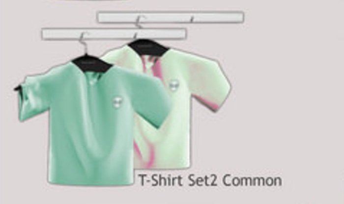 Wednesday[+] ~ Back To Univers-E.T ~ T Shirt Set2 COMMON