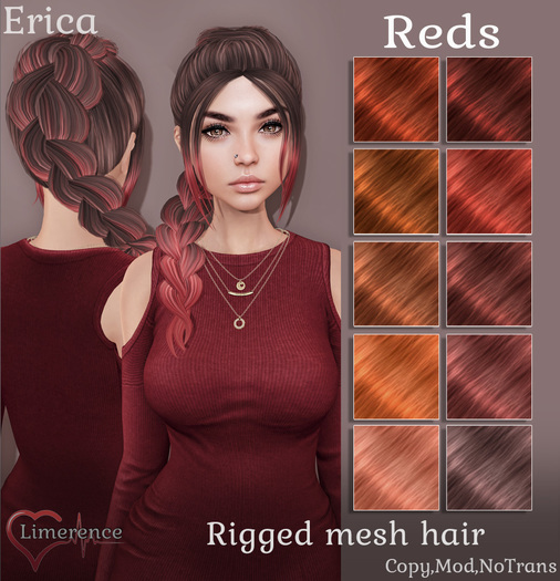 {Limerence} Erica hair-Reds