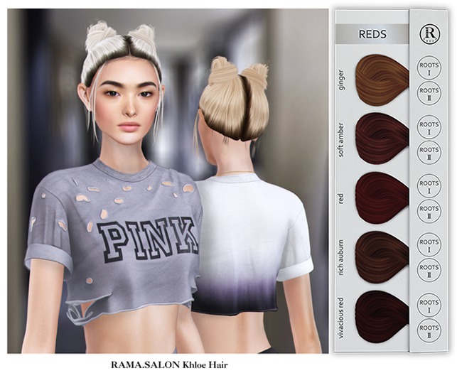 RAMA.SALON - Khloe Hair 'REDS'
