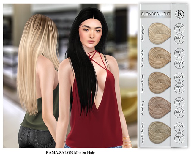 RAMA.SALON - Monica Hair 'BLONDES LIGHT'