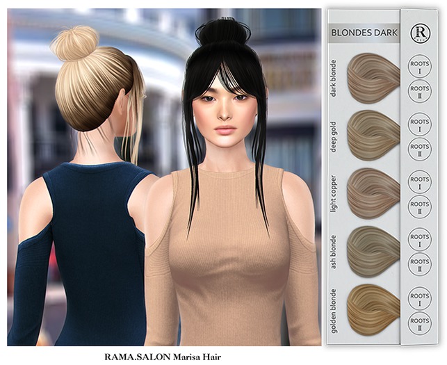 RAMA.SALON - Marisa Hair 'BLONDES DARK'