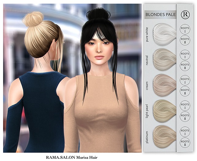 RAMA.SALON - Marisa Hair 'BLONDES PALE'