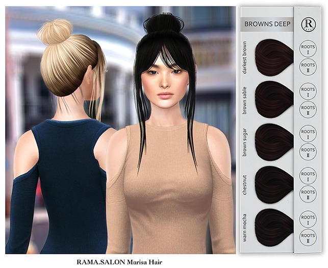 RAMA.SALON - Marisa Hair 'BROWNS DEEP'