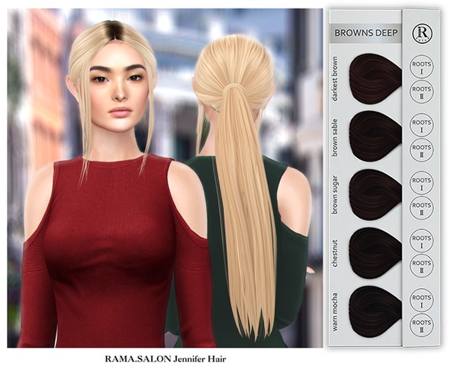 RAMA.SALON - Jennifer Hair 'BROWNS DEEP'