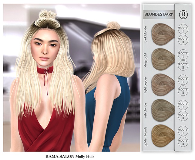 RAMA.SALON - Molly Hair 'BLONDES DARK'