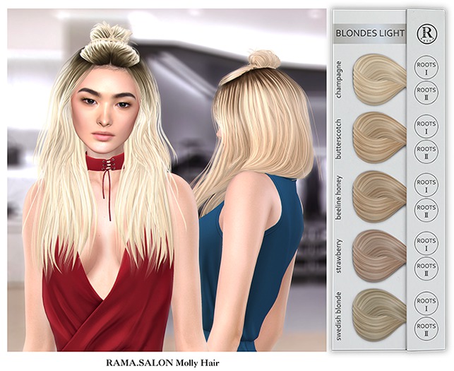 RAMA.SALON - Molly Hair 'BLONDES LIGHT'