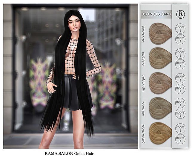 RAMA.SALON - Onika Hair 'BLONDES DARK'