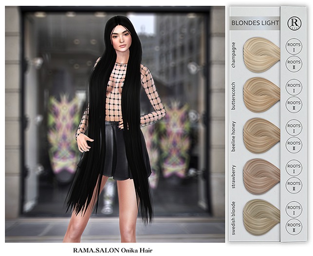 RAMA.SALON - Onika Hair 'BLONDES LIGHT'