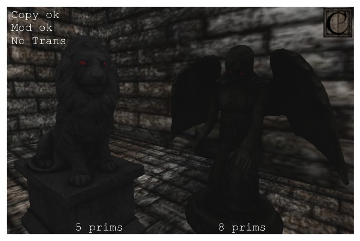 Cluttercraft - Dark statues