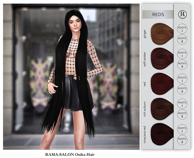 RAMA.SALON - Onika Hair 'REDS'