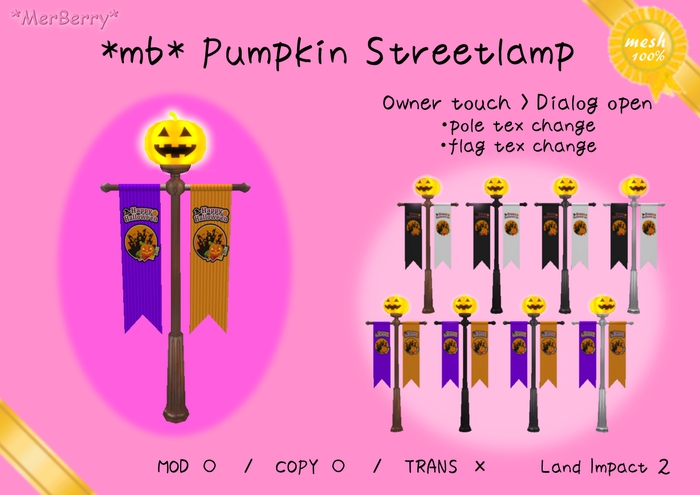 *mb* Pumpkin Streetlamp