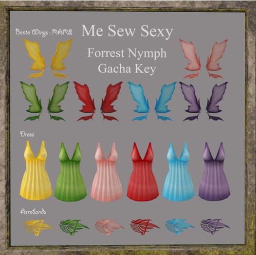 *MSS* Forrest Nymph Dress Red Boxed