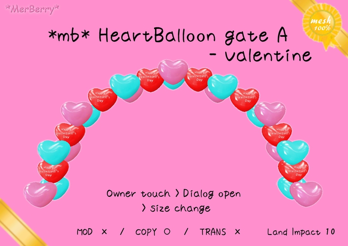 *mb* HeartBalloon gate A - Valentine