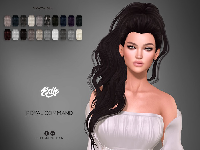 Exile - Royal Command - Grayscale