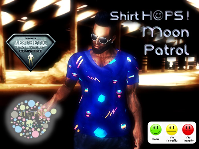 [HOPS!] MoonPatrol Shirt@