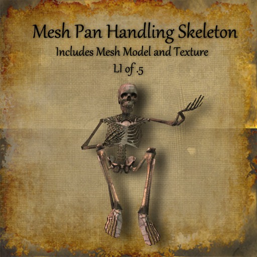 Bad Katz Pan Handling Skeleton