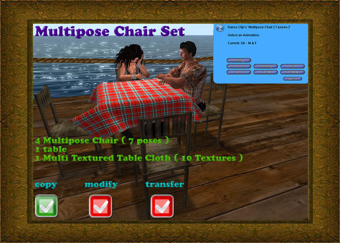 Multipose Chair Set