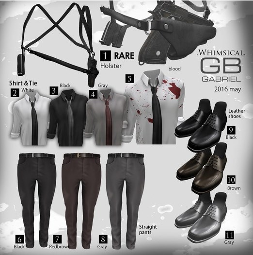 7.::GB::Straight pants / Redbrown