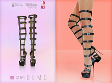 [DZ] Full Perm 39_1 demo strapy high platfrom boot