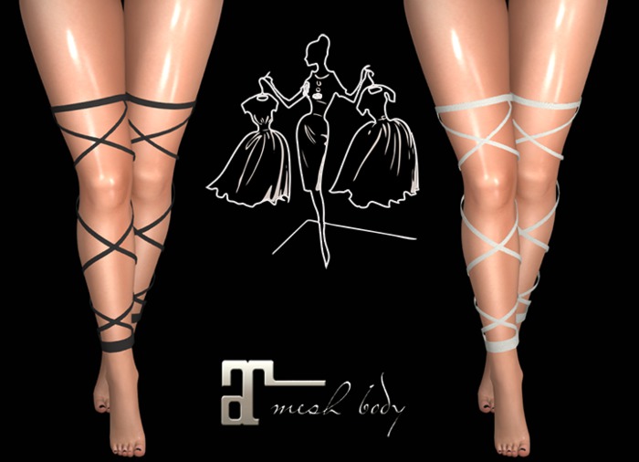 #IYA# Ribbon (black/white), Maitreya