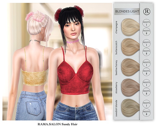 RAMA.SALON - Sandy Hair 'BLONDES LIGHT'