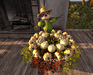 CJ Autumn Scarecrow Planter c/m